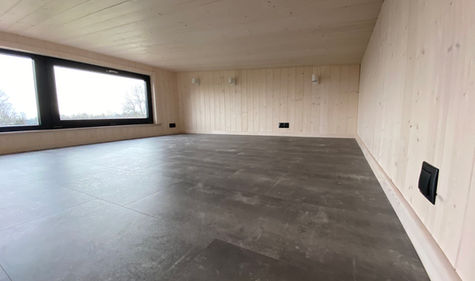 Modular sauna house, timber frame, moduļu mājas, paneļu mājas, ražošana, Cēsis, Latvija, attefallshus, koka karkasa mājas, loft house
