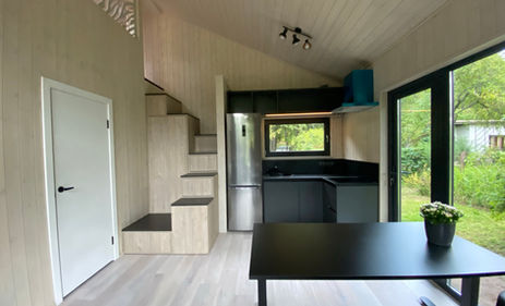 Modular sauna house, timber frame, moduļu mājas, paneļu mājas, ražošana, Cēsis, Latvija, attefallshus, koka karkasa mājas