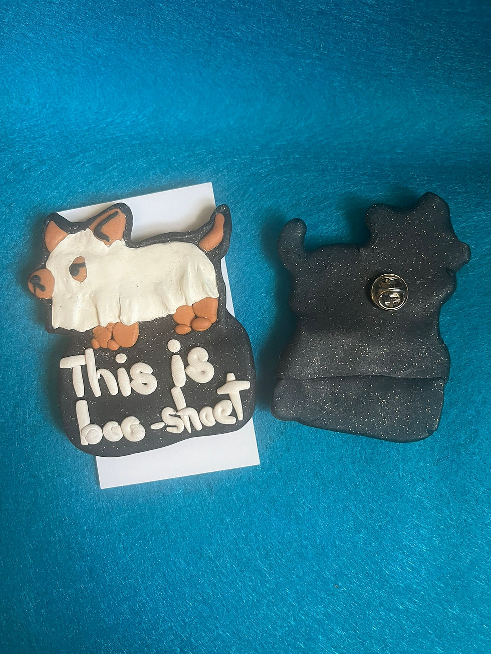 Polymer Clay Spooky Halloween Pins & Diverse Dimensions