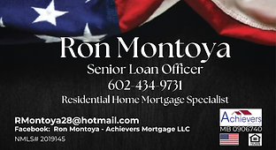 Ron Montoya Mortgage Logo