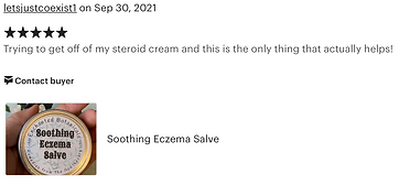 Screen Shot of Review