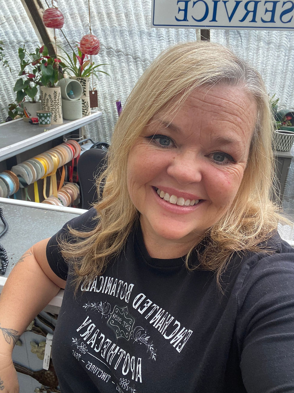 Kim Montoya, Owner of Enchanted Botanicals LLC, and the dba Botanical Living with Kim