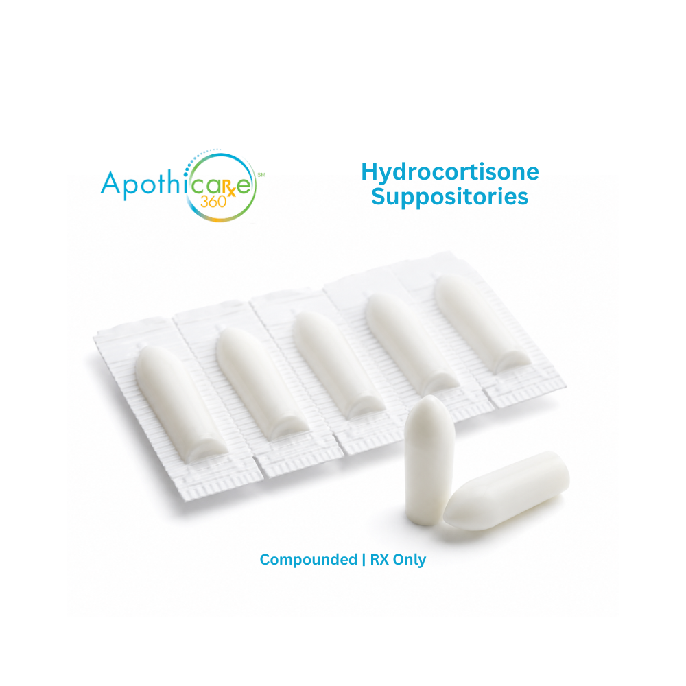 Compounding 360 Hydrocortisone Suppositories | Compounding Pharmacy | ApothiCare 360