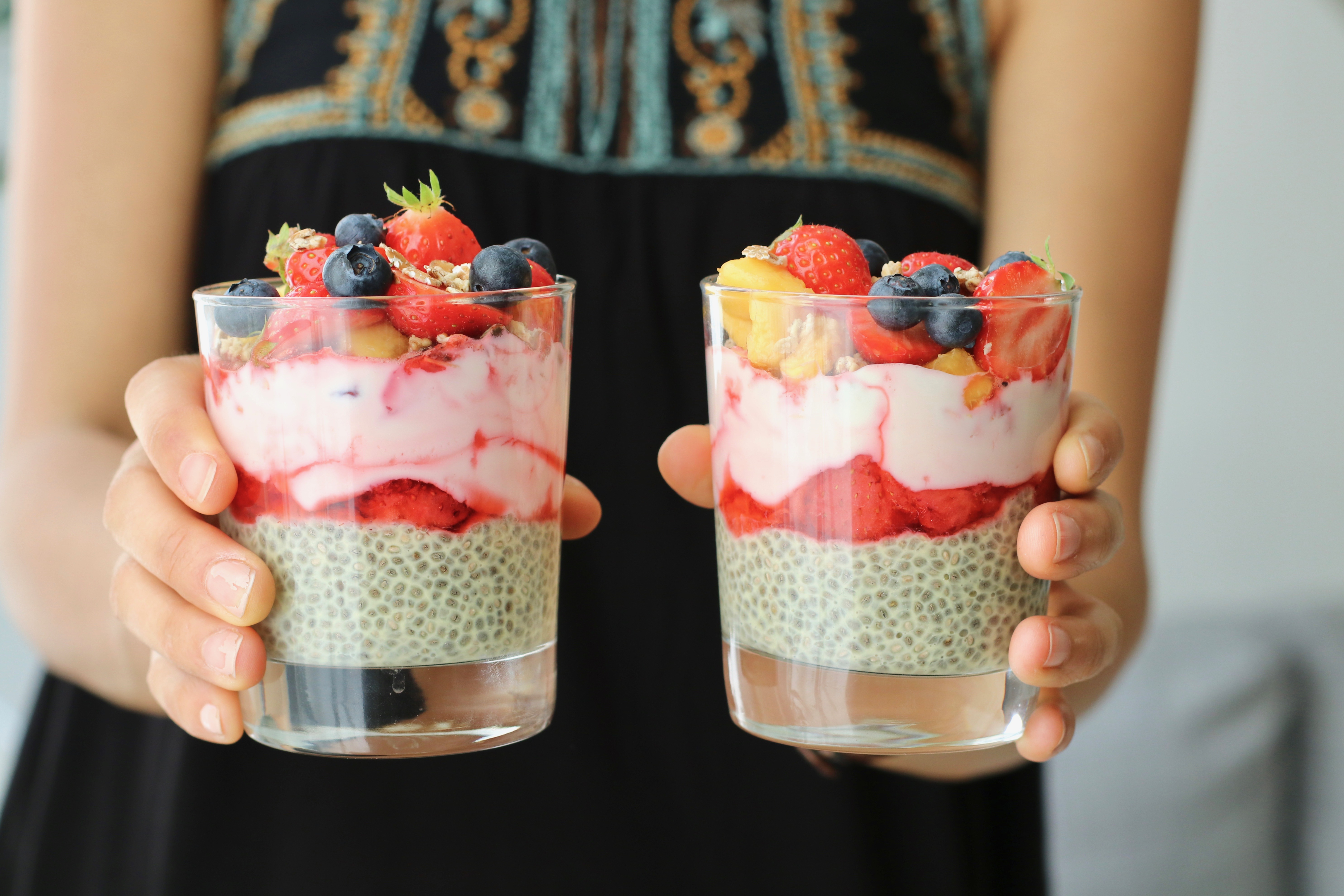 Vanilla Berry Chia Seed Pudding Pick Up Limes Nourish the Cells