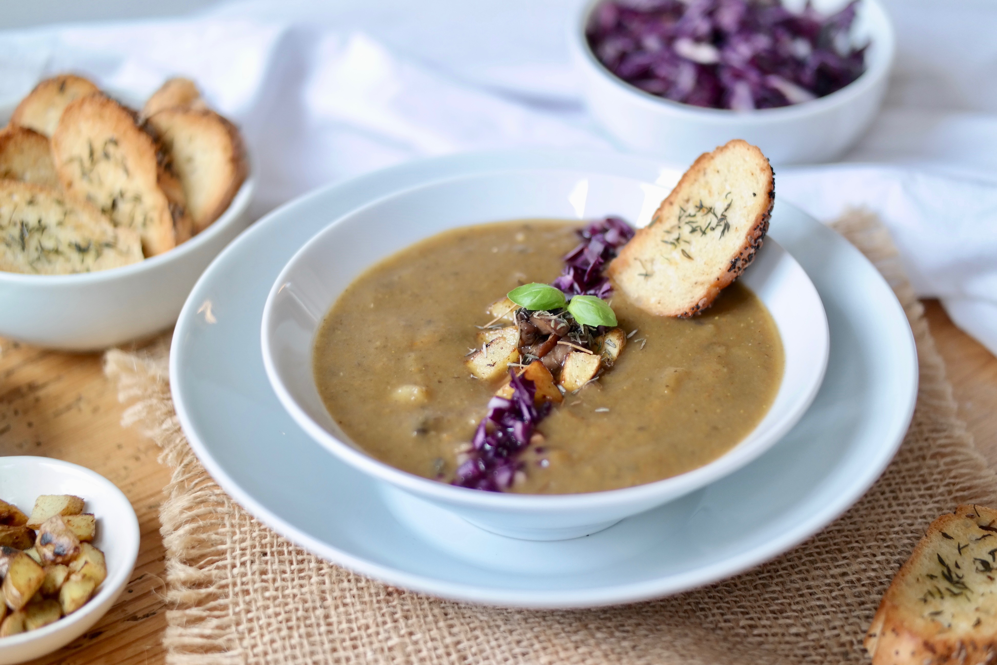 Cream of Mushroom & Potato Soup Pick Up Limes Nourish the Cells