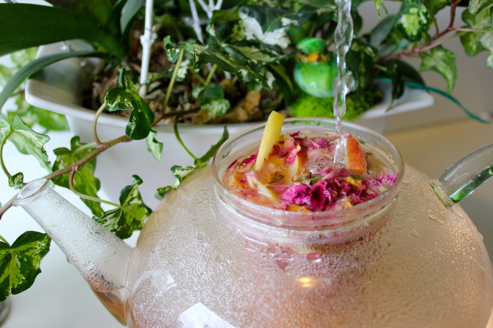 Floral Rose Apple Tea
