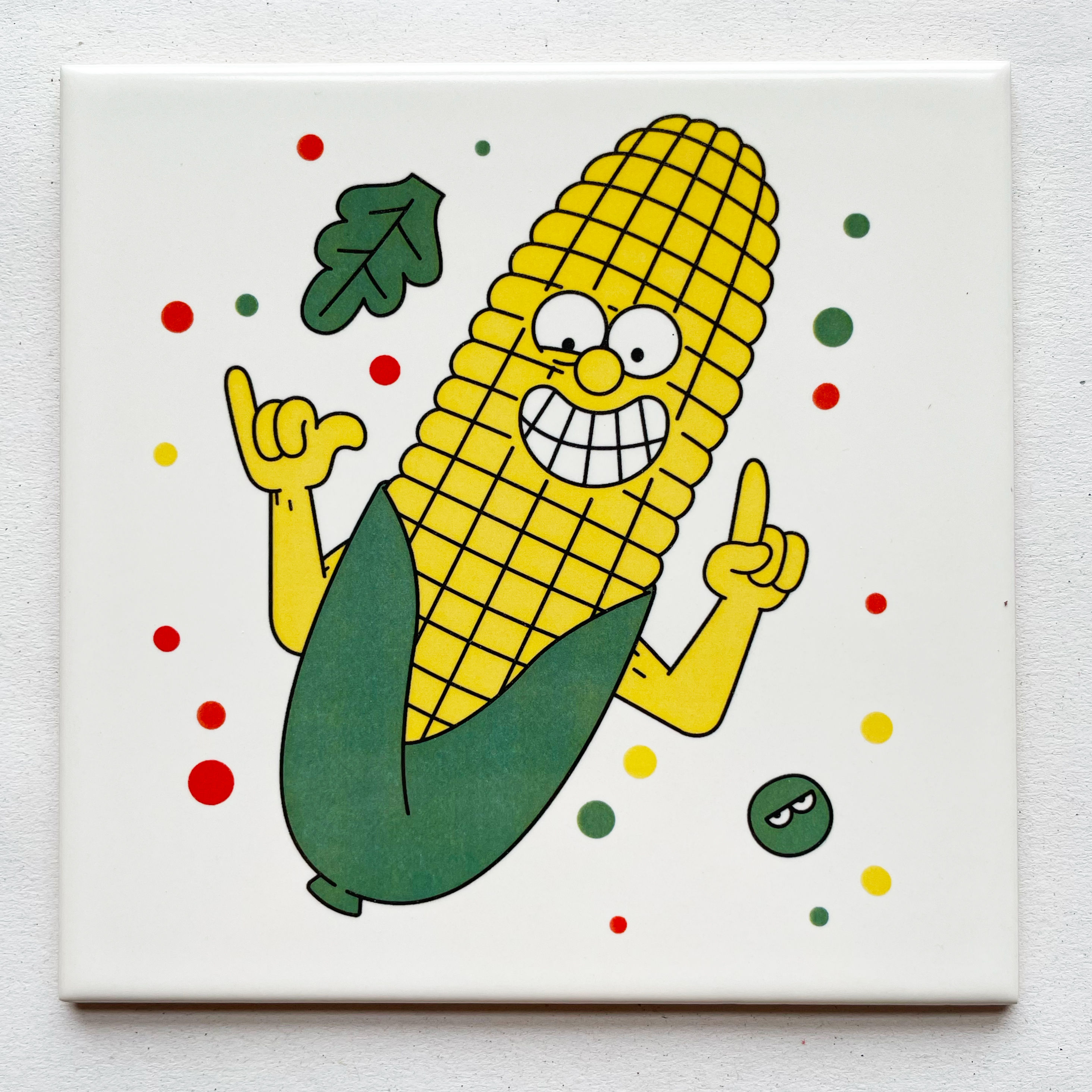 Vegetable Tile - Sweetcorn