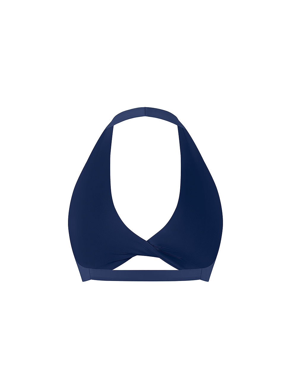 Thumbnail: Women's Pleated Halter Sports Bra