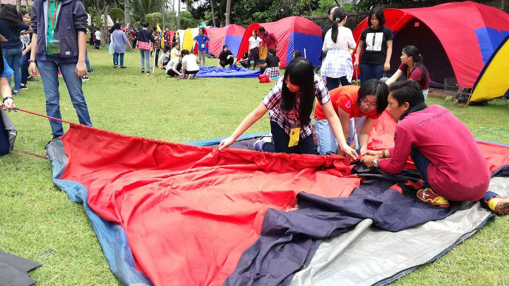 camping di citra alam seaside