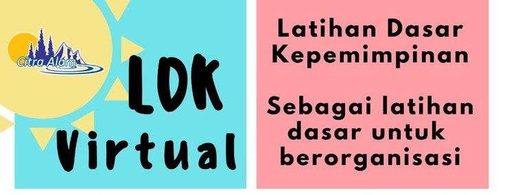 LDK virtual untuk program siswa selama pandemi