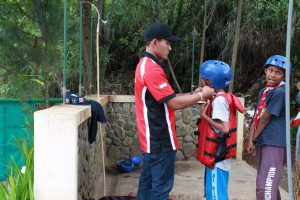 persiapan flying fox