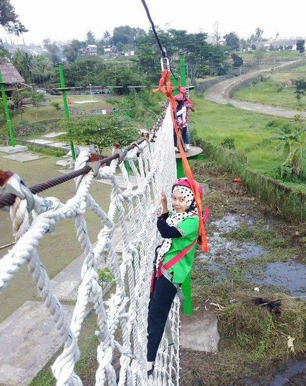 spider web highropes citra alam