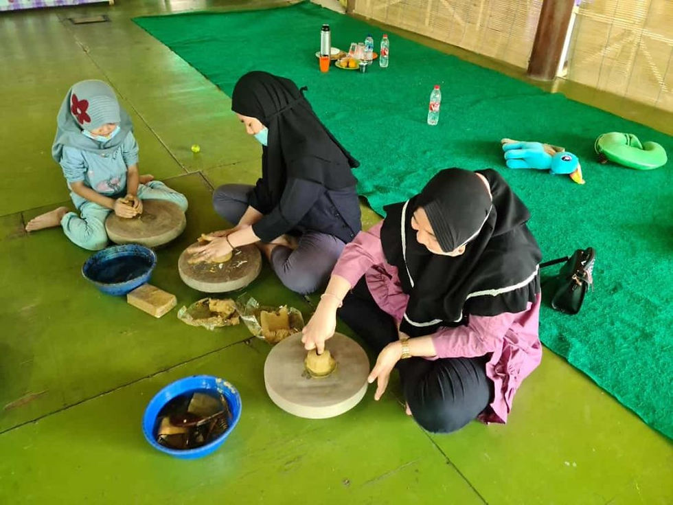 pelatihan keramik di Citra Alam Riverside