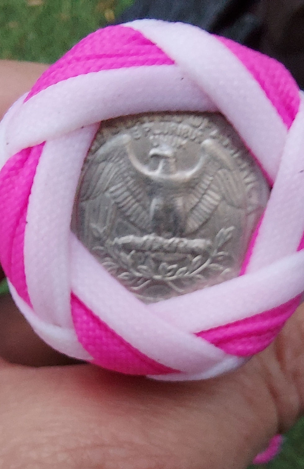 Thumbnail: 5ft White, Pink Burgundy