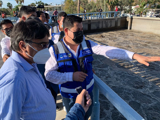 Inicia Gobierno de Los Cabos intervención a la Planta de Tratamiento de Aguas Residuales