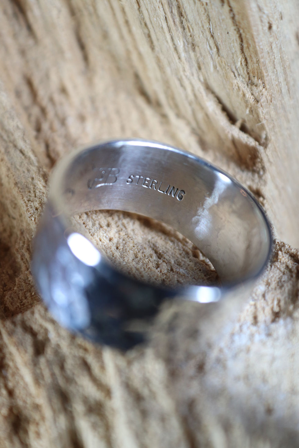 Thumbnail: _Hammered Sterling Band