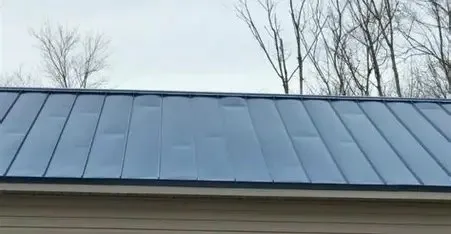 Hail damage shingles