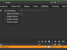 Automate Roto shape life time settings.