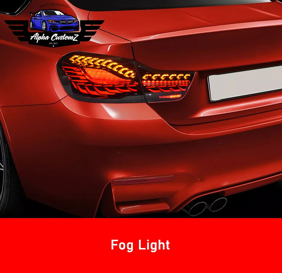 Thumbnail: BMW 4 SERIES OLED REAR LIGHTS M4 F32 F33 F36 F82 F83 2014-2020