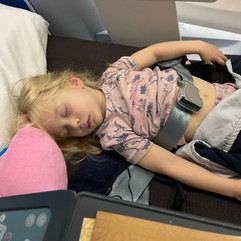 flying with toddler