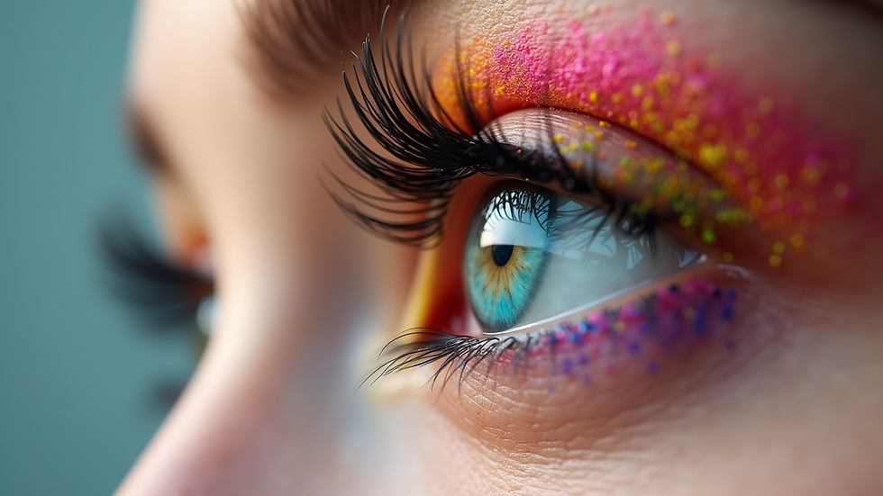 Enhance Your Look with Colored Eyelash Extensions
