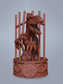 3D Indoraptor Sculpt