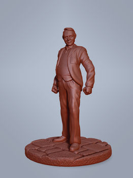 Doctor Marcus Brody 3D Sculpt