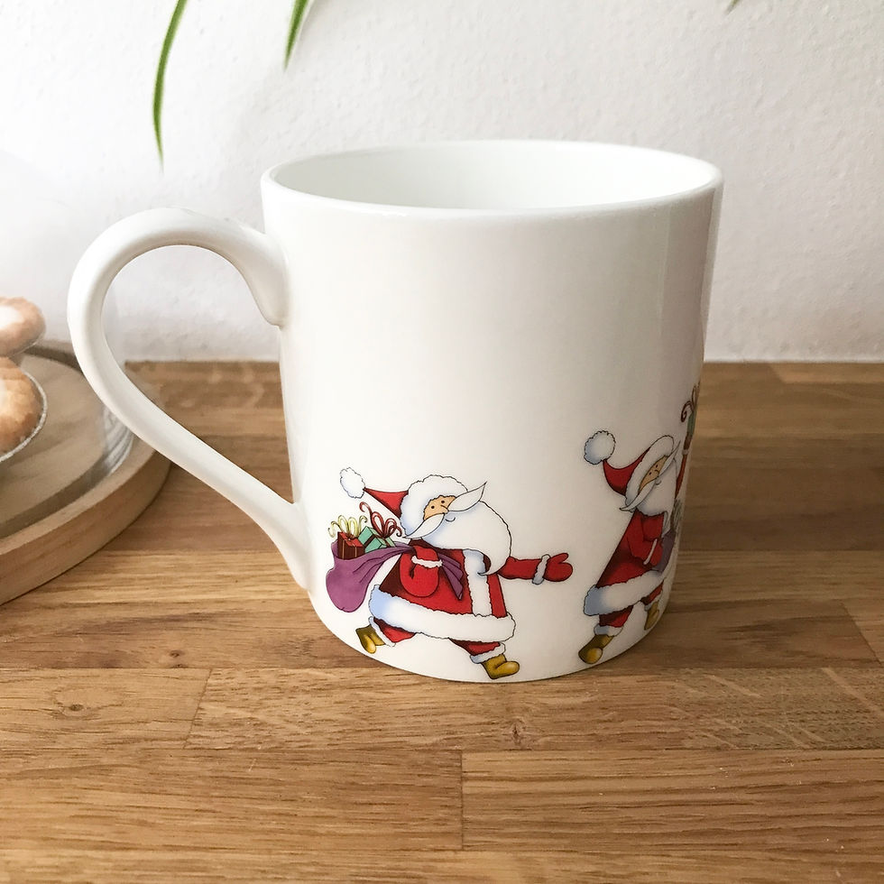 Thumbnail: Santas Bone China Mug - version2