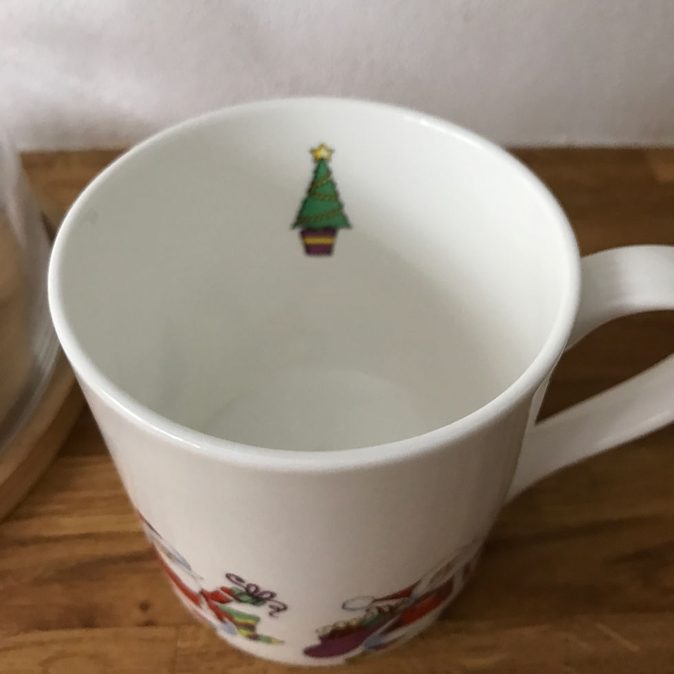 Thumbnail: Santas Bone China Mug - version2