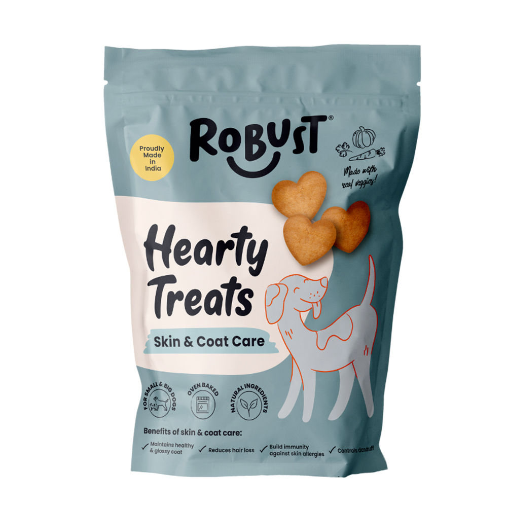 Robust Hearty Treats (Skin & Coat Care). 500g