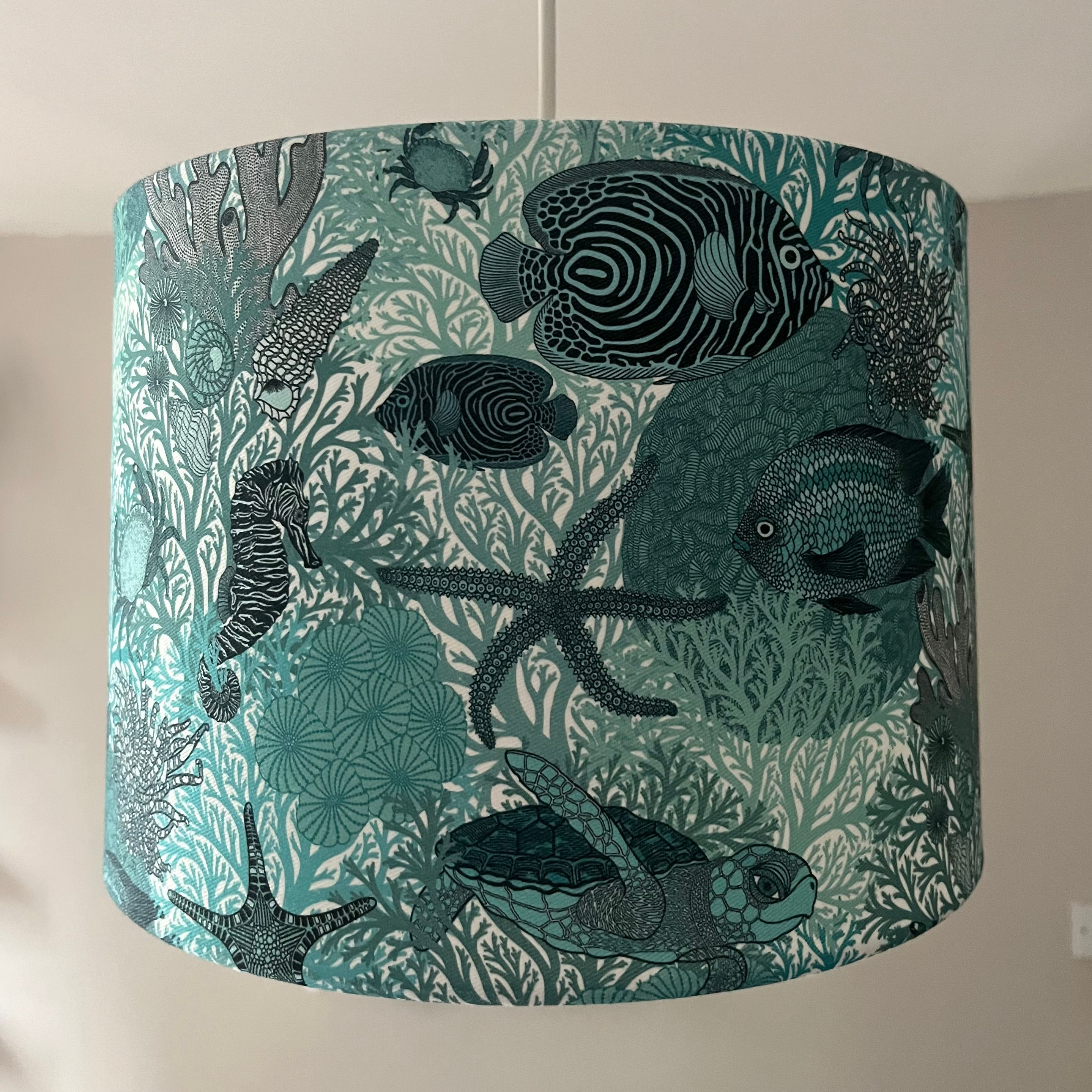 Blue Underwater Coral Reef