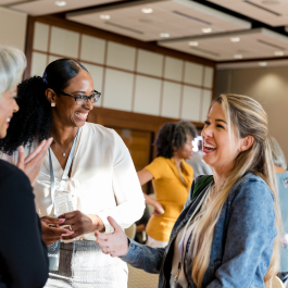 Women networking