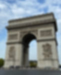 Arco do Trinfo em Paris