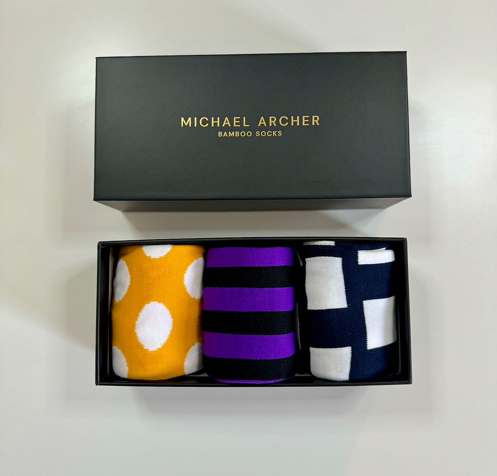 Bamboo Socks Gift set (3-pack) - Mixed Colors