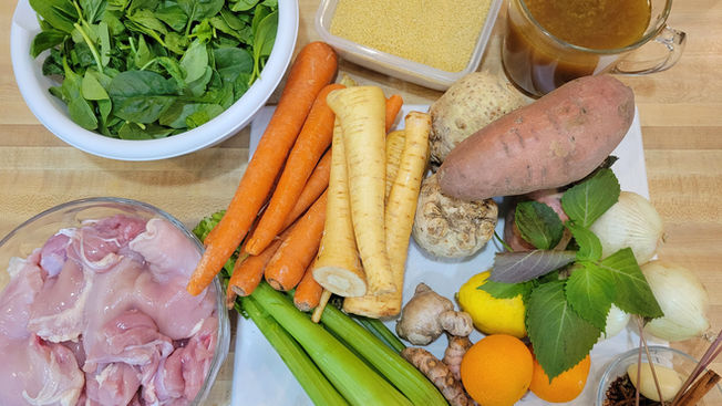 Grounded Earth Broth