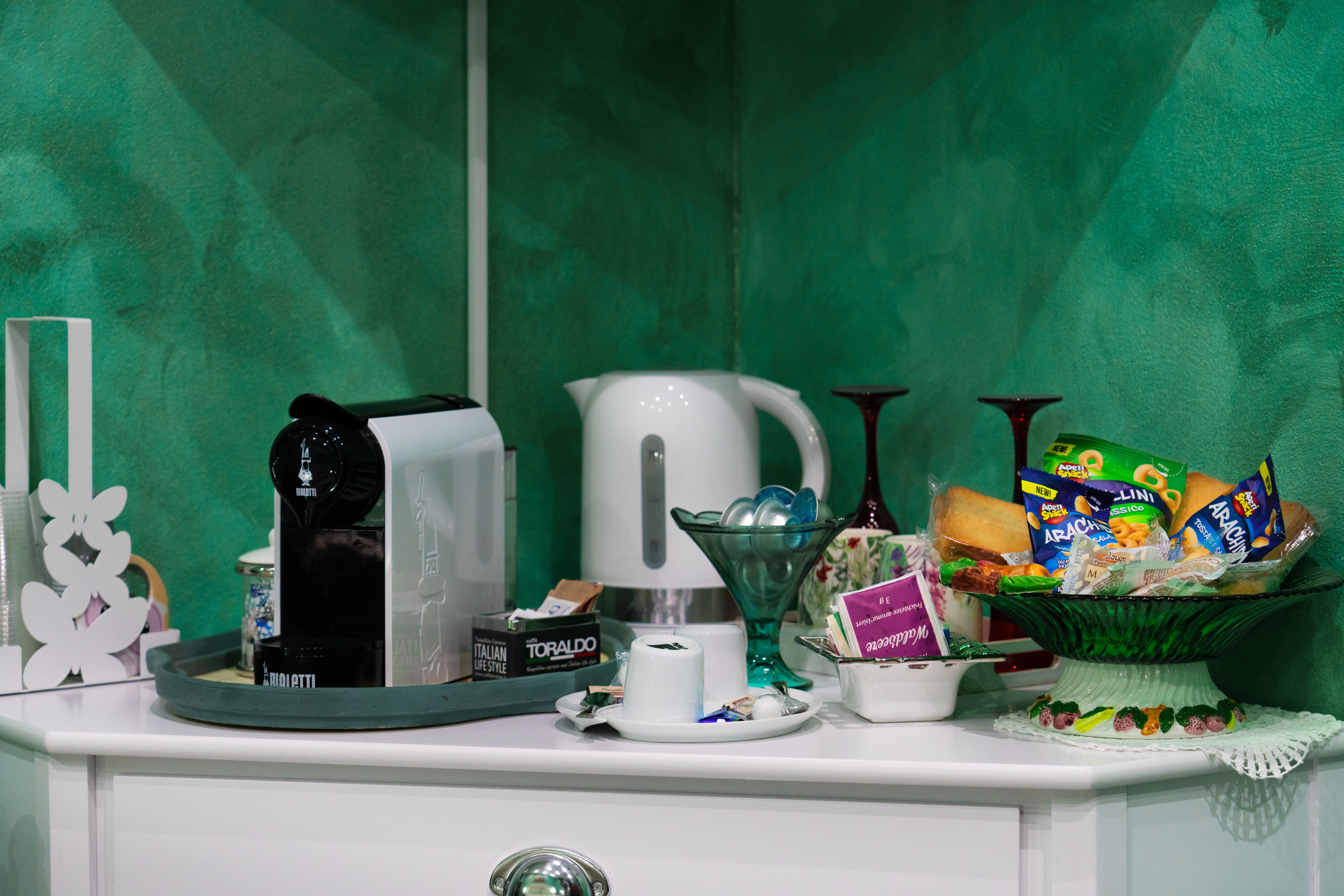 Camera Smeraldo dettaglio