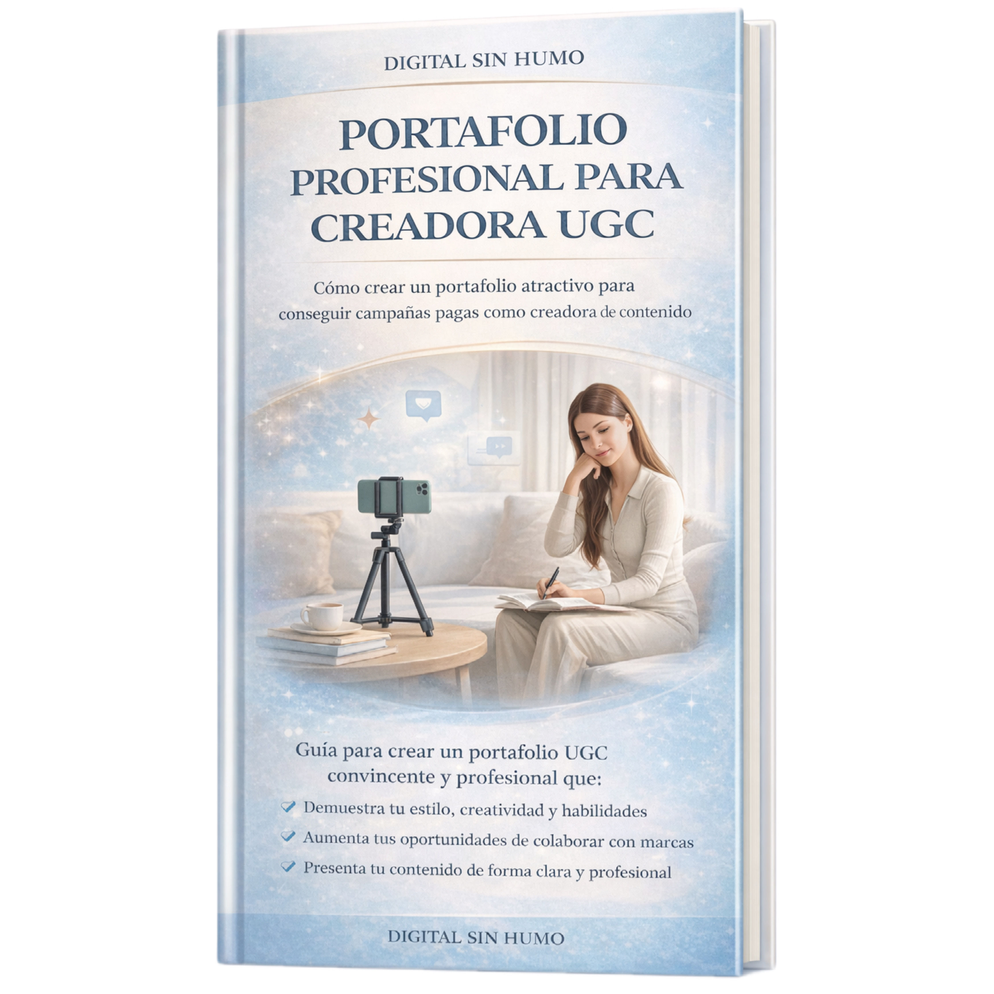 Portfolio profesional para creador UGC