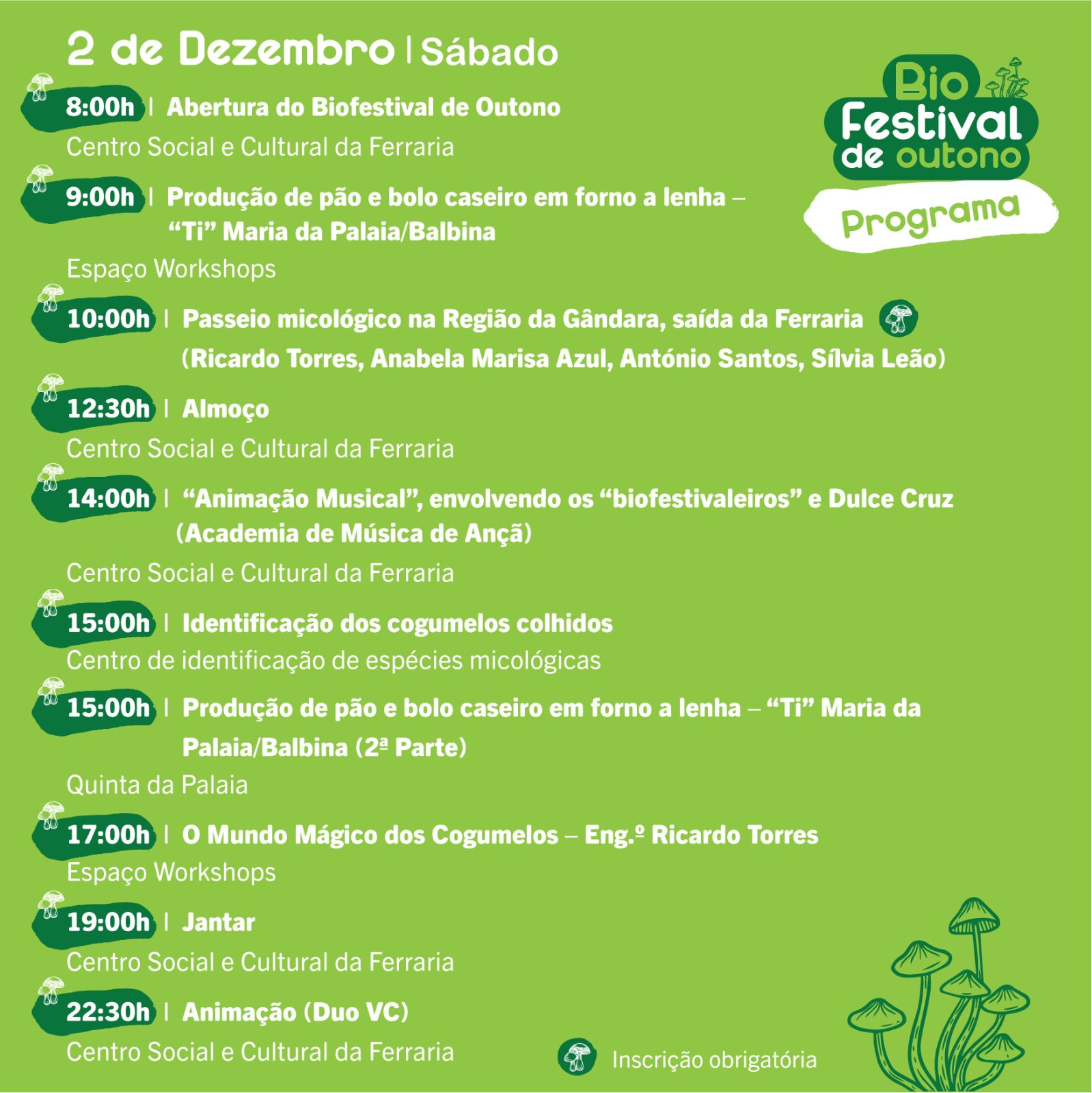 cogumelos