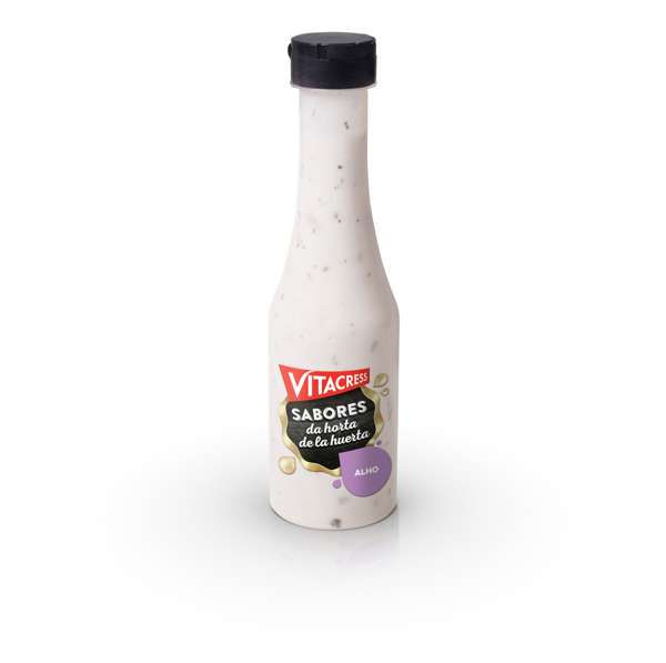 MOLHO DE ALHO, GARLIC DRESSING, SAUCE, VITACRESS