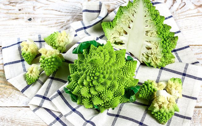 COUVE ROMANESCA, ROMANESCO