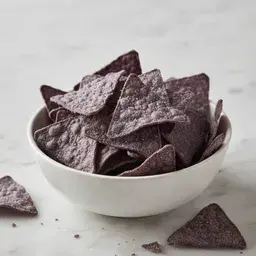 Tortilhas (Chips) de Milho Azul