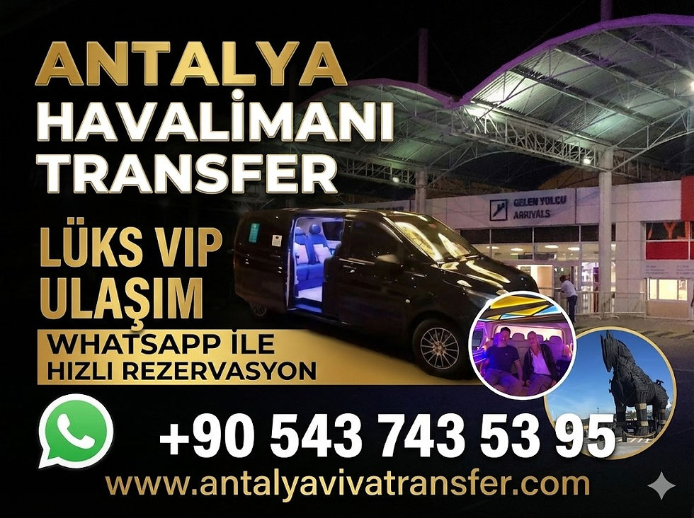 Side Valentine Hotel VIP Transfer ve Kumköy Ulaşımı