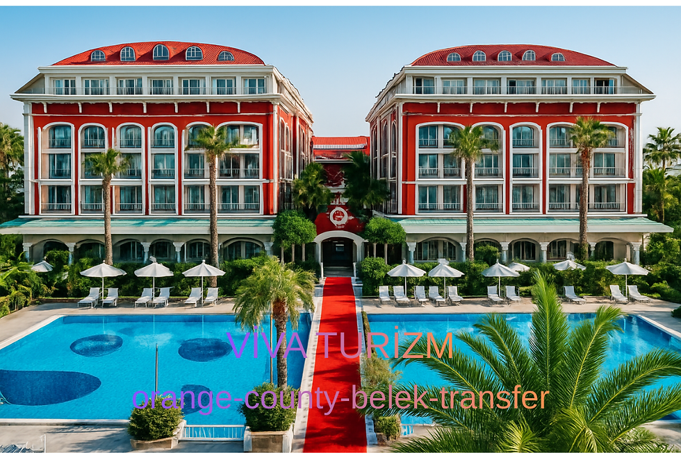 orange county resort belek vip transfer vito