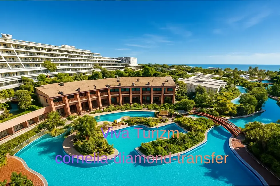 cornelia diamond golf resort transfer vip vito viva turizm