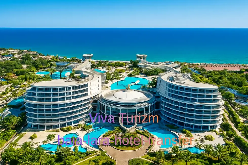 baia lara hotel transfer vip mercedes vito