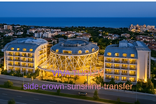side crown sunshine vip transfer vito viva turizm