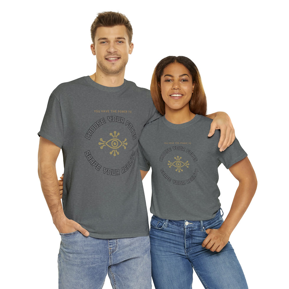 Thumbnail: Choose Your Focus Unisex Heavy Cotton Tee