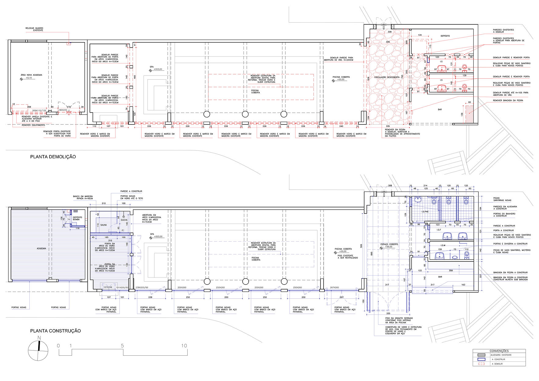PLANTA CONSTRUCAO DEMOLICAO