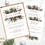 Thumbnail: Winter Foliage Wedding Invitation Set, Wedding Invitation Suite, Christmasv