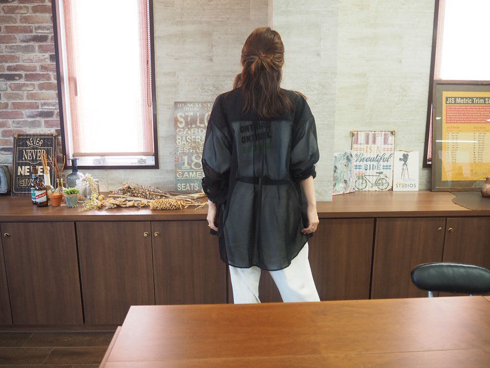 サムネイル： see-through　shirt